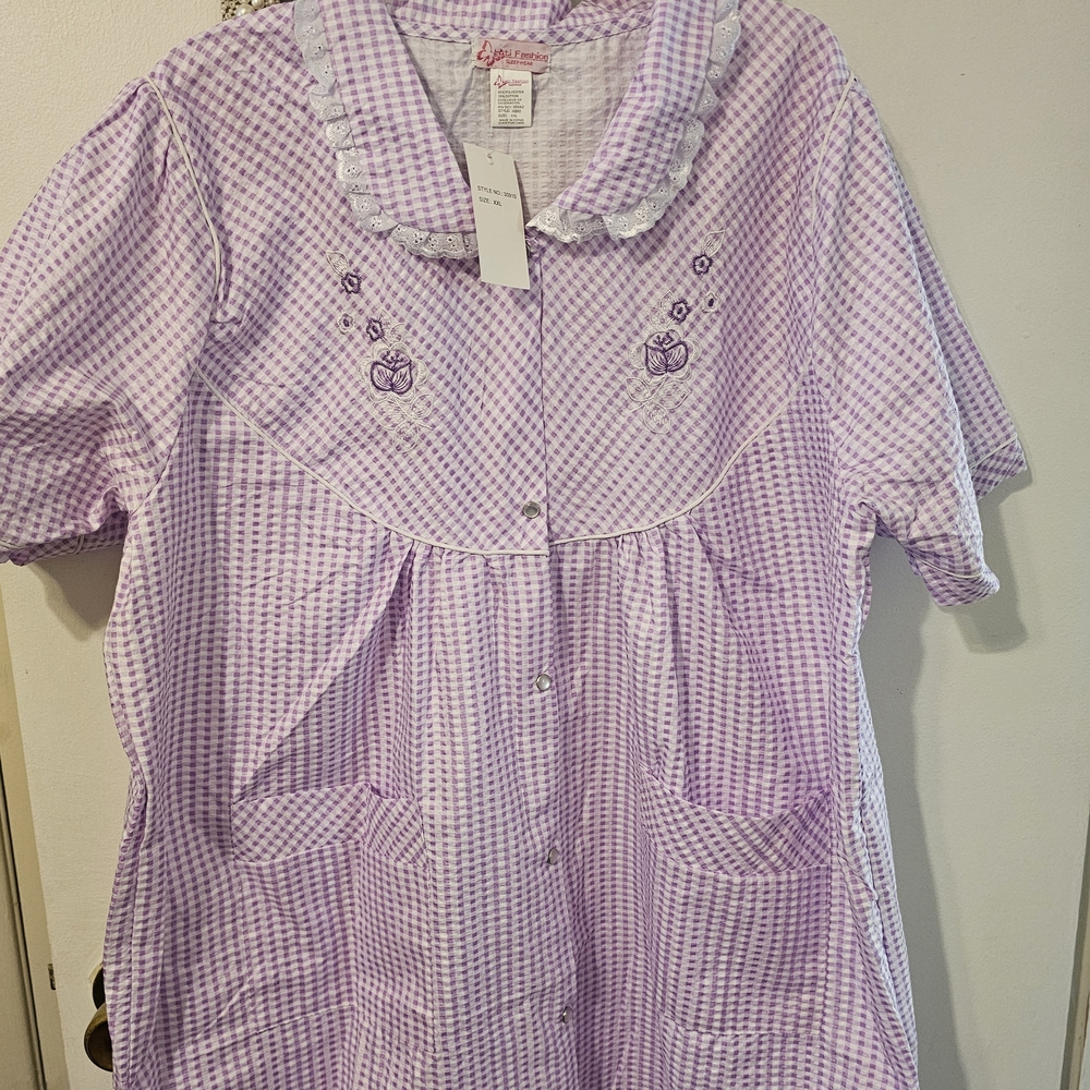 Bundle of 2 Snap-up House Dresses